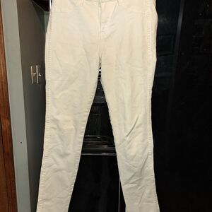 H&M Women's Straight Leg Beige Jeans